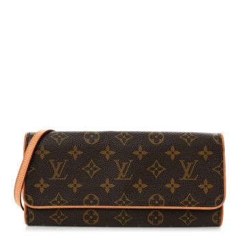 LOUIS VUITTON Monogram Pochette Twin GM