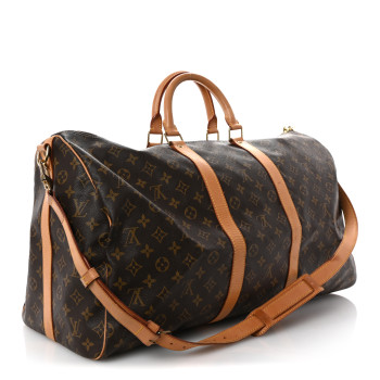 LOUIS VUITTON Monogram Keepall Bandouliere 55
