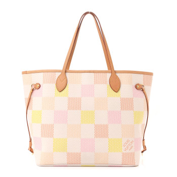 LOUIS VUITTON Damier Giant Neverfull MM Peach