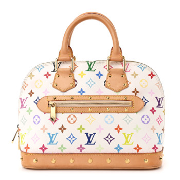 LOUIS VUITTON Monogram Multicolor Alma White
