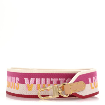 LOUIS VUITTON Jacquard Speedy Bandouliere 20 Shoulder Strap Fuchsia