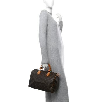 LOUIS VUITTON Monogram Speedy 30