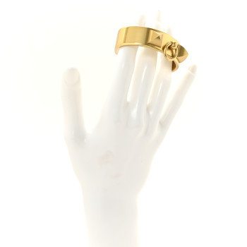 HERMES Aluminium Sunset Medor Bracelet T2 Gold
