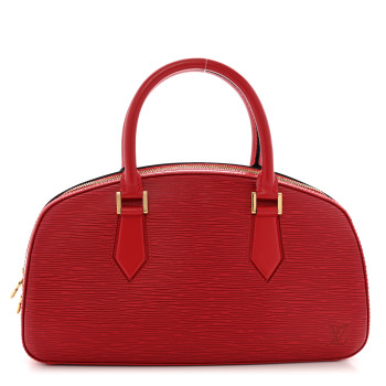 LOUIS VUITTON Epi Jasmin  Castillan Red
