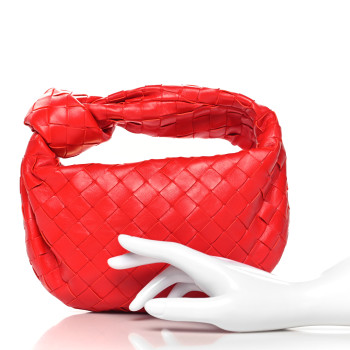BOTTEGA VENETA Nappa Intrecciato Mini Jodie Redstone