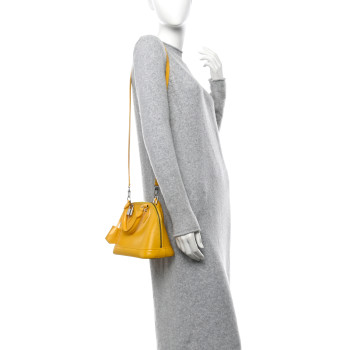 LOUIS VUITTON Epi Alma BB Citron