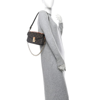 LOUIS VUITTON Monogram Pochette Metis East West