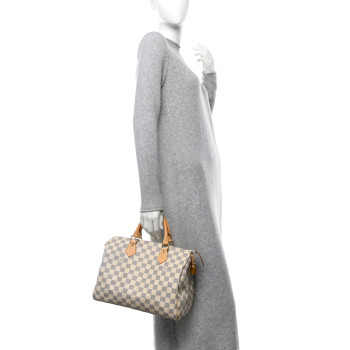 LOUIS VUITTON Damier Azur Speedy 30
