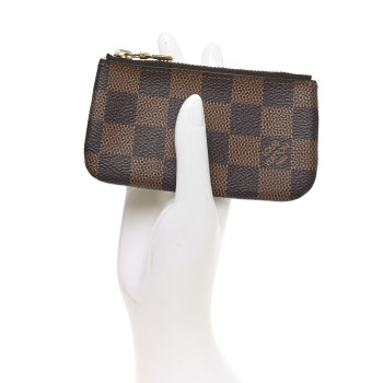 LOUIS VUITTON Damier Ebene Key Pouch