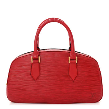 LOUIS VUITTON Epi Jasmin Castillan Red