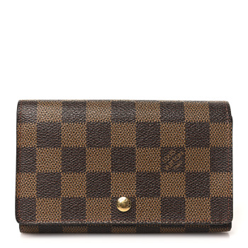 LOUIS VUITTON Damier Ebene Porte-Monnaie Tresor Wallet
