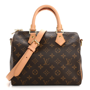 LOUIS VUITTON Monogram Speedy Bandouliere 25