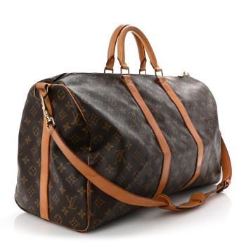 LOUIS VUITTON Monogram Keepall Bandouliere 50