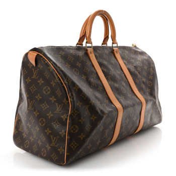 LOUIS VUITTON Monogram Keepall 50