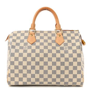 LOUIS VUITTON Damier Azur Speedy 30