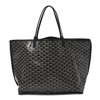 GOYARD Goyardine Reversible Anjou GM Black