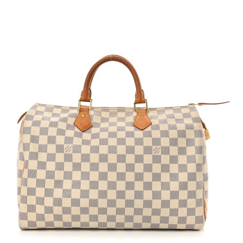 LOUIS VUITTON Damier Azur Speedy 35