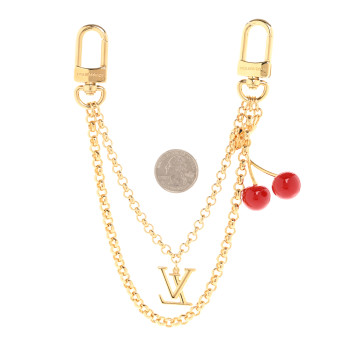 LOUIS VUITTON LV x TM Monogram Cherry Cerises Bag Chain