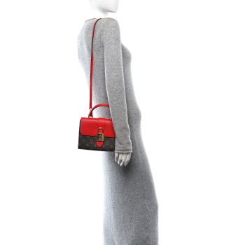 LOUIS VUITTON Monogram Locky BB Coquelicot
