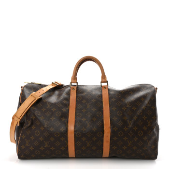 LOUIS VUITTON Monogram Keepall Bandouliere 55