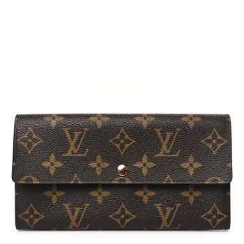 LOUIS VUITTON Monogram Sarah Wallet