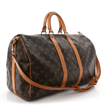 LOUIS VUITTON Monogram Keepall Bandouliere 45