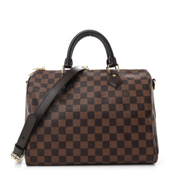LOUIS VUITTON Damier Ebene Speedy Bandouliere 30