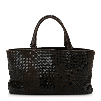 BOTTEGA VENETA Intrecciato Rugiada Vintaga Medium Shopper Moro