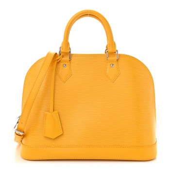 LOUIS VUITTON Epi Alma PM Citron
