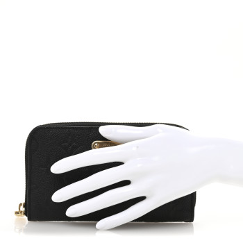 LOUIS VUITTON Empreinte Margot Wallet Black