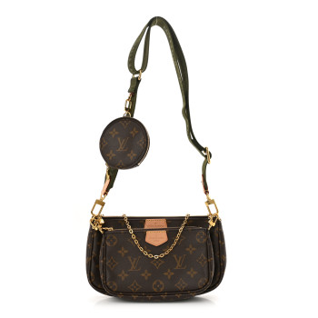 LOUIS VUITTON Monogram Multi Pochette Accessories Kaki