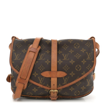 LOUIS VUITTON Monogram Saumur 30