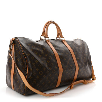 LOUIS VUITTON Monogram Keepall Bandouliere 55