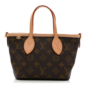 LOUIS VUITTON Monogram Neverfull BB Beige
