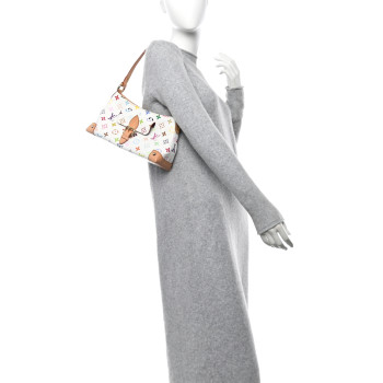 LOUIS VUITTON Monogram Multicolor Eliza White