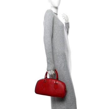LOUIS VUITTON Epi Jasmin Castillan Red