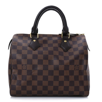LOUIS VUITTON Damier Ebene Speedy 25