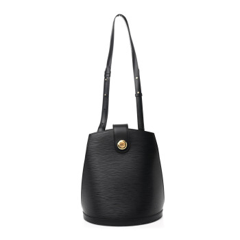 LOUIS VUITTON Epi Cluny Black