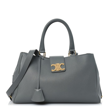 CELINE Supple Calfskin Medium Appoline Zinc