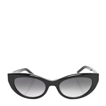 SAINT LAURENT Cat Eye SL M115 Sunglasses Black