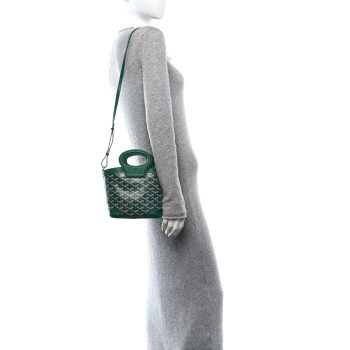 GOYARD Goyardine Beluga Mini Green