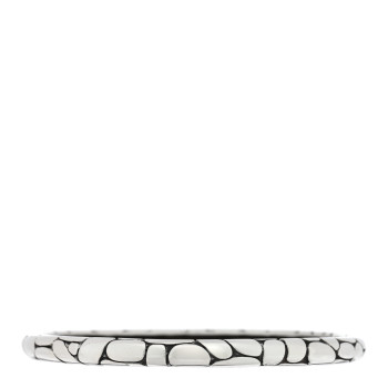 JOHN HARDY Sterling Silver Kali Pebbled Bangle Bracelet