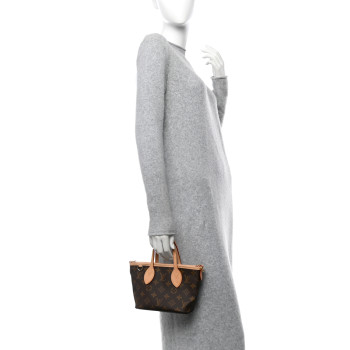LOUIS VUITTON Monogram Neverfull BB Beige