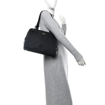 PRADA Tessuto Nylon Tote Black
