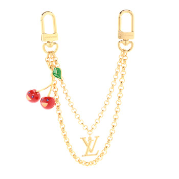 LOUIS VUITTON LV x TM Monogram Cherry Cerises Bag Chain