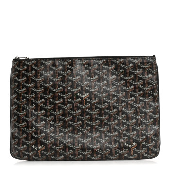 GOYARD Goyardine Senat Pochette MM Black