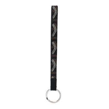 GOYARD Goyardine Sesame Key Holder Black