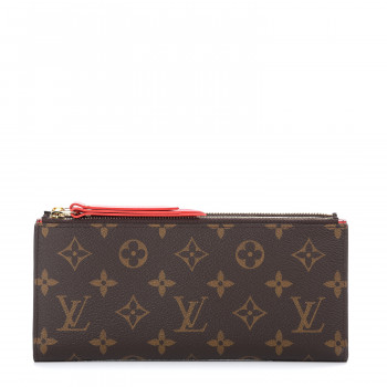 LOUIS VUITTON Monogram Adele Wallet Coquelicot LOUIS VUITTON Monogram Adele Wallet Coquelicot