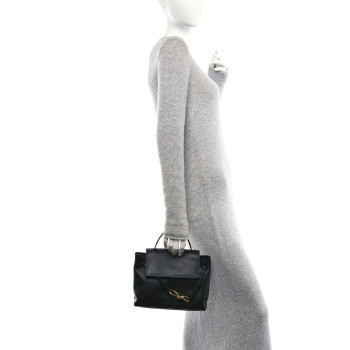 BOTTEGA VENETA Silky Calfskin Small Ciao Ciao Black