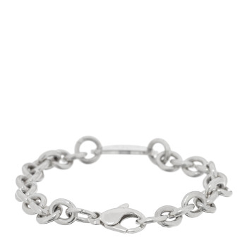 TIFFANY Sterling Silver Return to Tiffany Oval Tag Bracelet